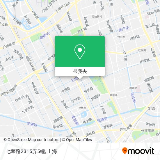 七莘路2315弄5幢地图
