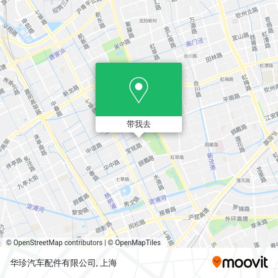 华珍汽车配件有限公司地图
