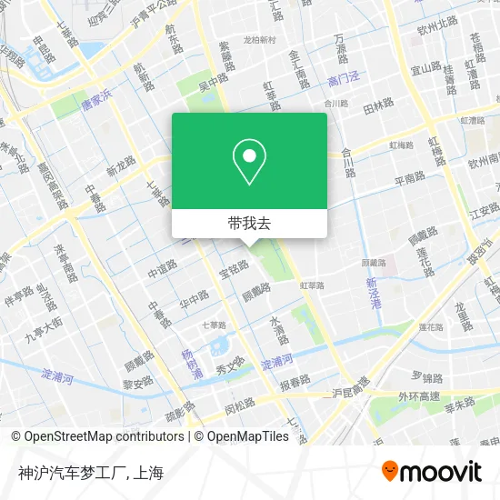 神沪汽车梦工厂地图