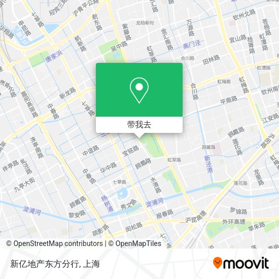 新亿地产东方分行地图