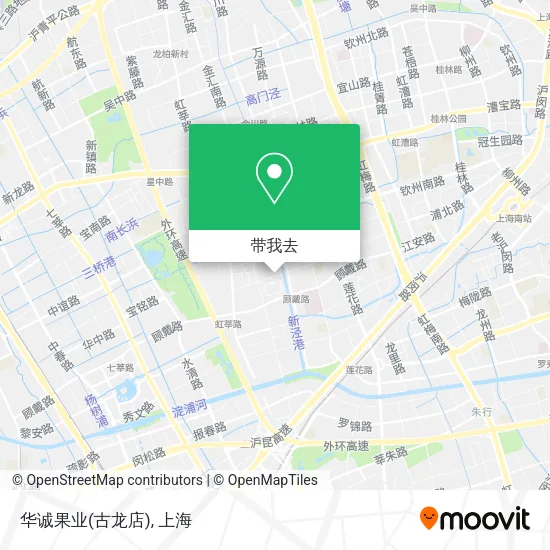 华诚果业(古龙店)地图
