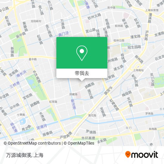 万源城御溪地图