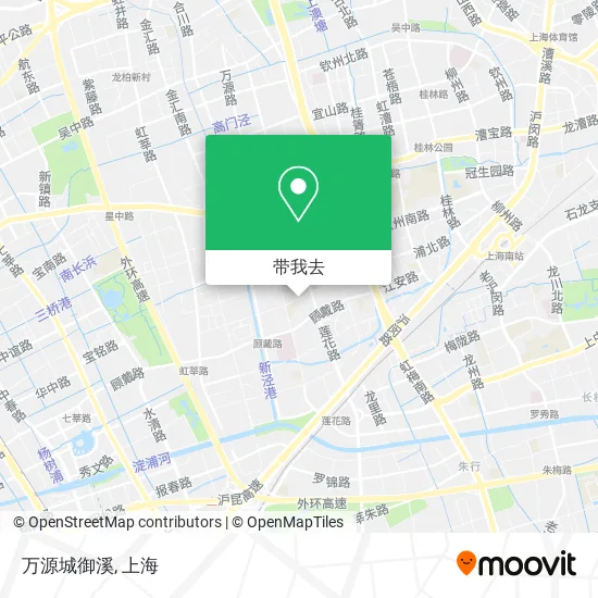 万源城御溪地图