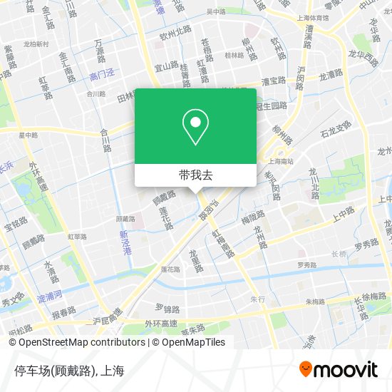 停车场(顾戴路)地图