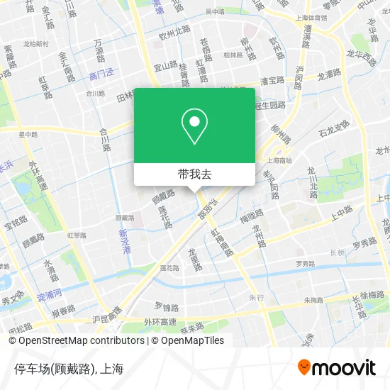 停车场(顾戴路)地图