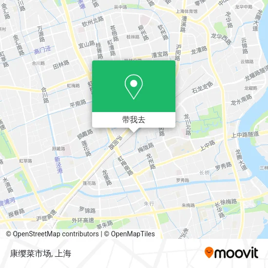 康缨菜市场地图
