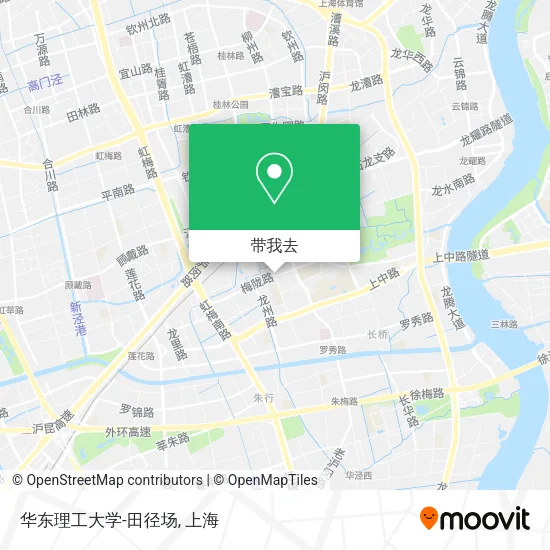 华东理工大学-田径场地图