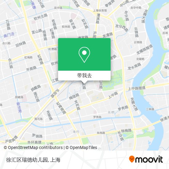 徐汇区瑞德幼儿园地图