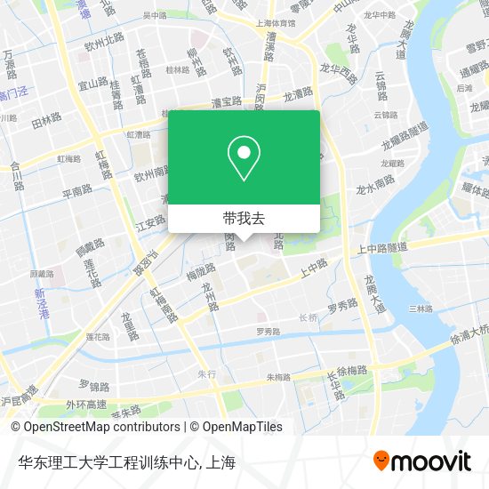 华东理工大学工程训练中心地图