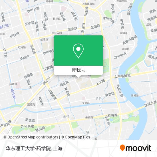 华东理工大学-药学院地图