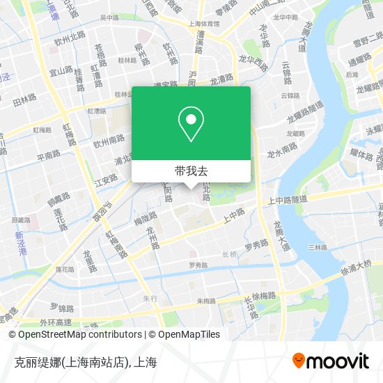 克丽缇娜(上海南站店)地图