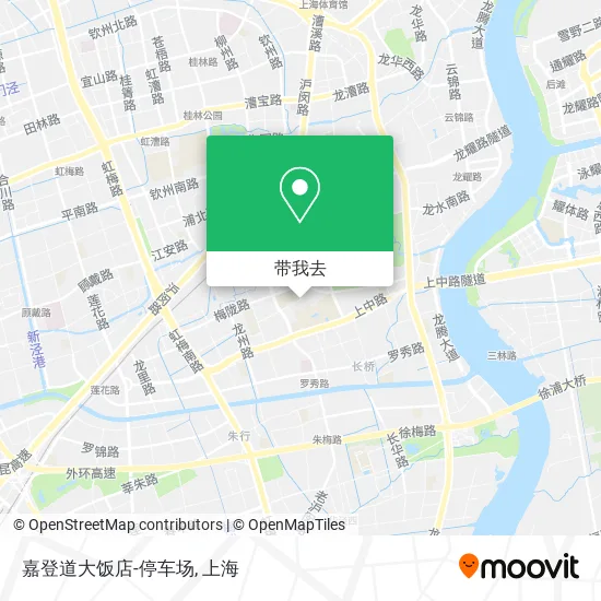 嘉登道大饭店-停车场地图
