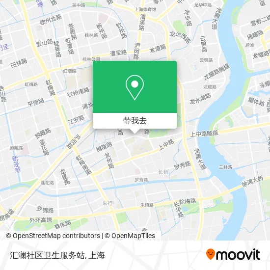 汇澜社区卫生服务站地图