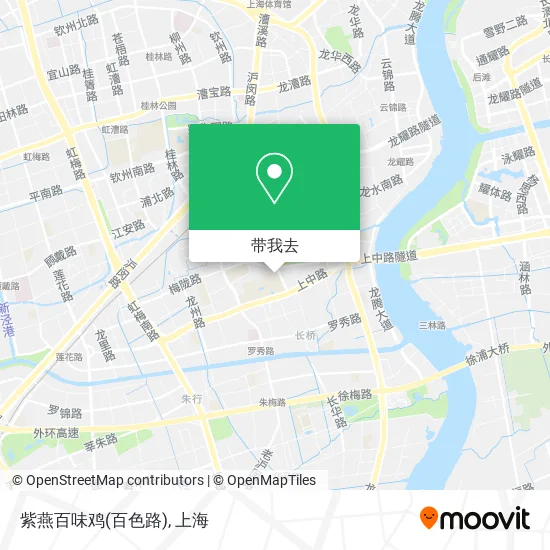 紫燕百味鸡(百色路)地图