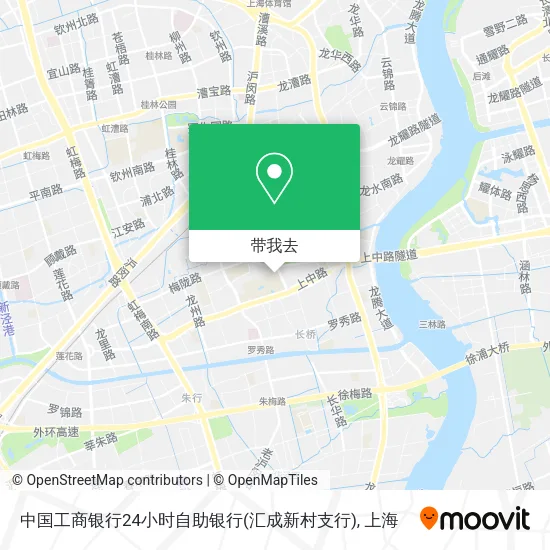 中国工商银行24小时自助银行(汇成新村支行)地图