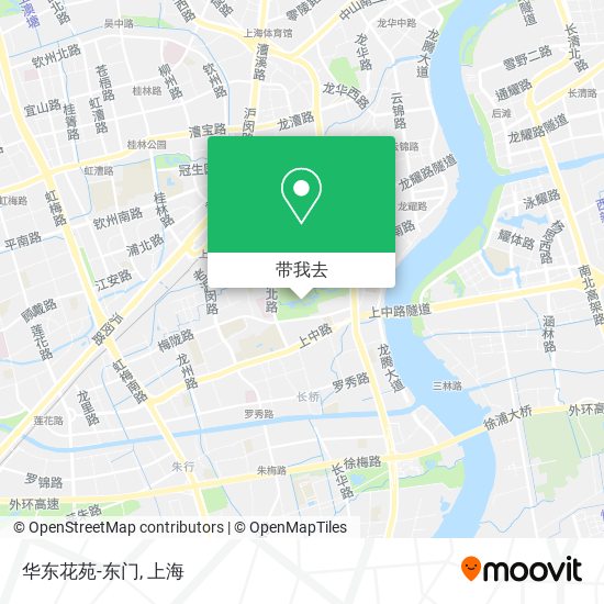 华东花苑-东门地图