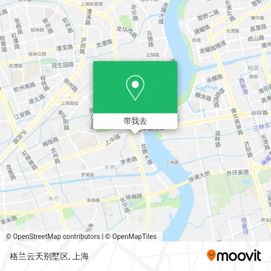 格兰云天别墅区地图