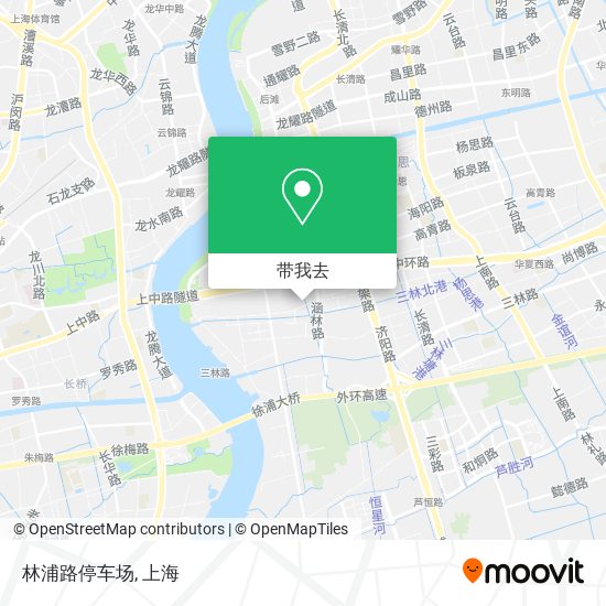 林浦路停车场地图