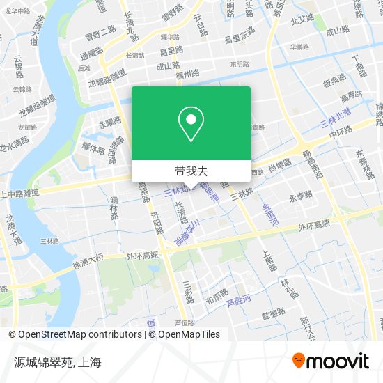 源城锦翠苑地图