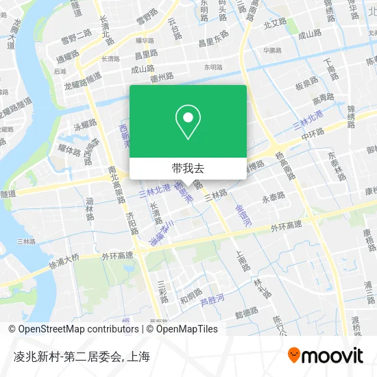 凌兆新村-第二居委会地图