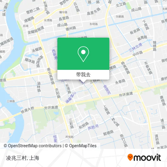 凌兆三村地图