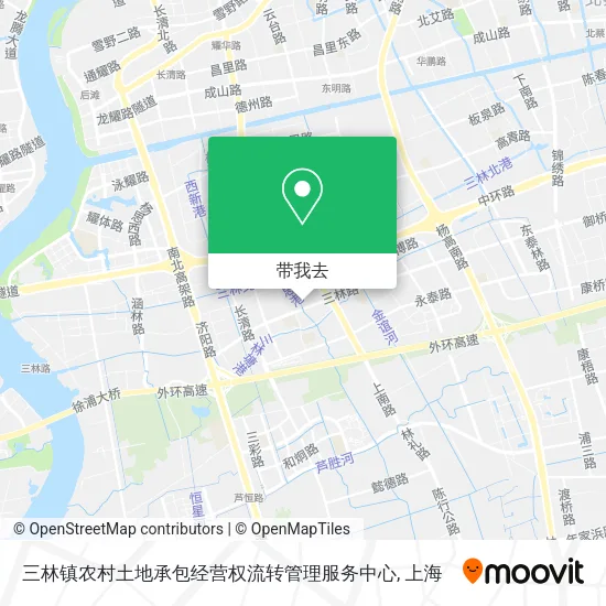 三林镇农村土地承包经营权流转管理服务中心地图