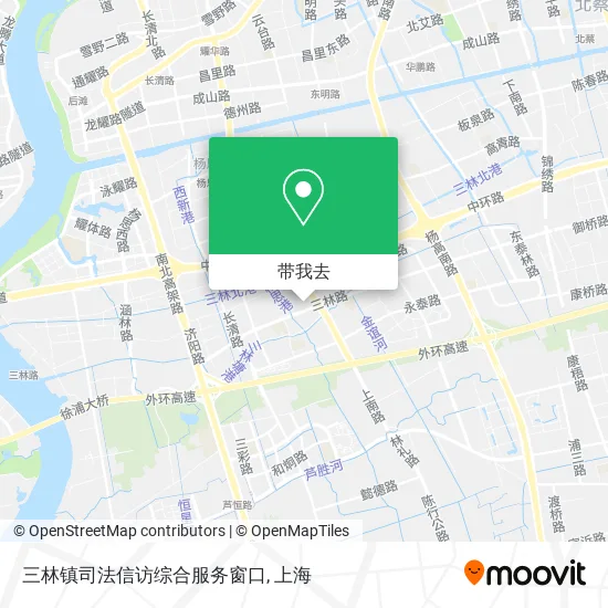 三林镇司法信访综合服务窗口地图