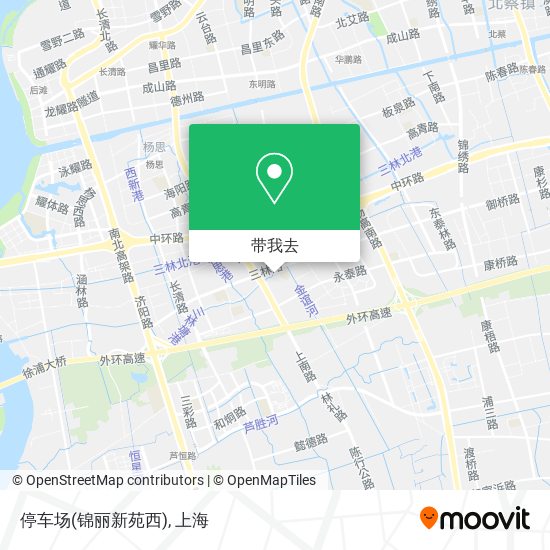 停车场(锦丽新苑西)地图