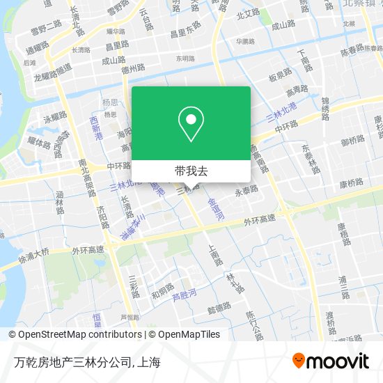 万乾房地产三林分公司地图
