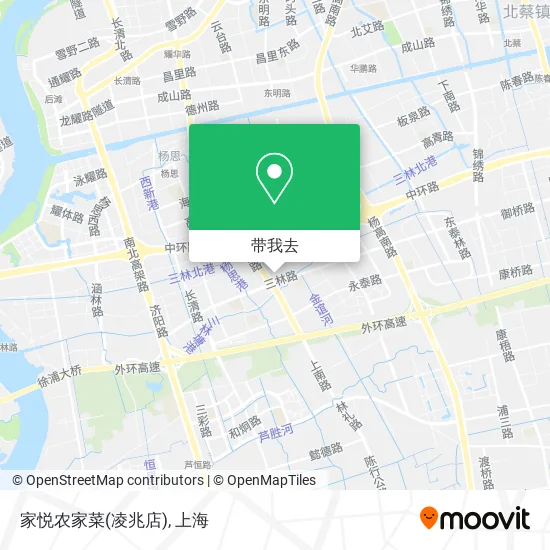家悦农家菜(凌兆店)地图