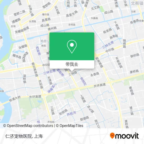 仁济宠物医院地图
