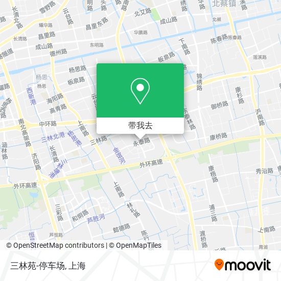 三林苑-停车场地图