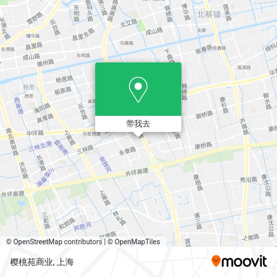 樱桃苑商业地图