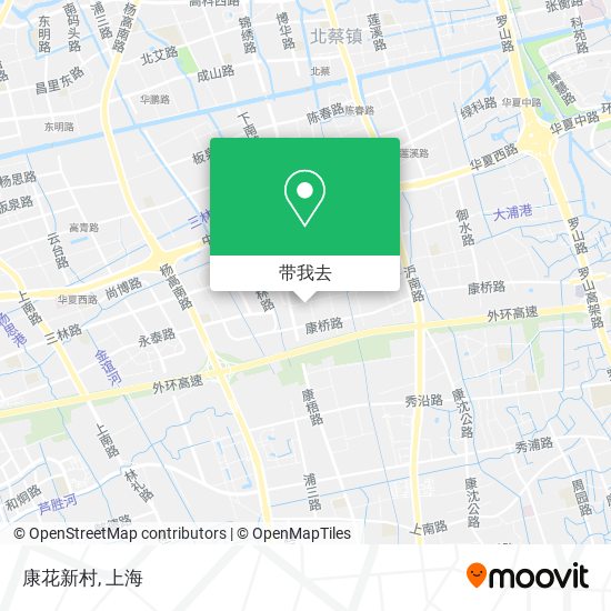 康花新村地图