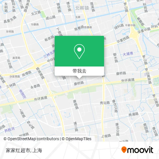 家家红超市地图
