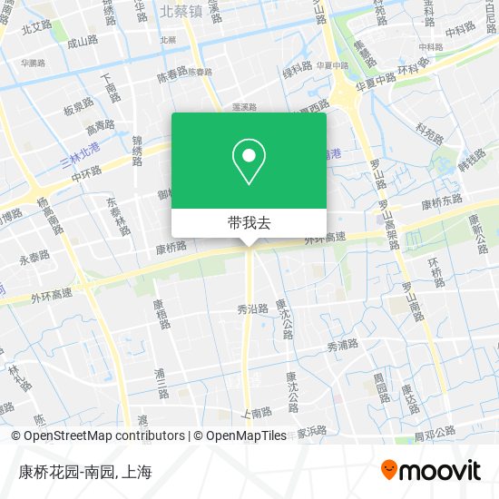 康桥花园-南园地图