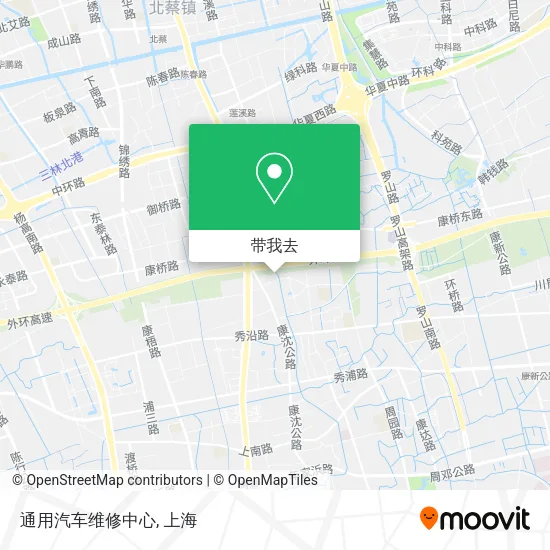 通用汽车维修中心地图