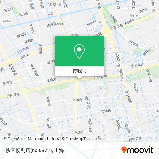 快客便利店(no.6971)地图