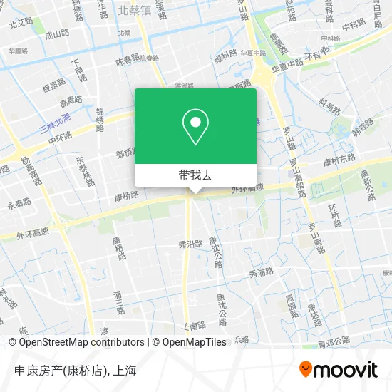 申康房产(康桥店)地图
