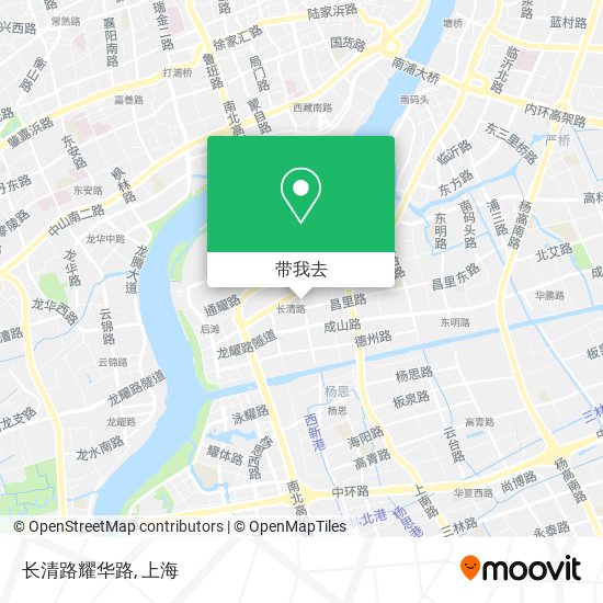 长清路耀华路地图