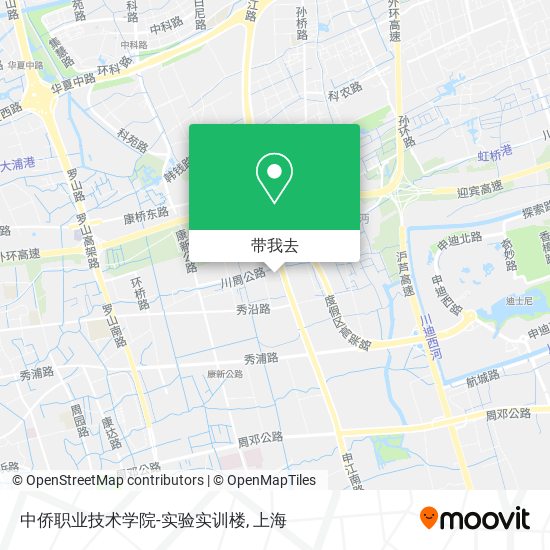 中侨职业技术学院-实验实训楼地图