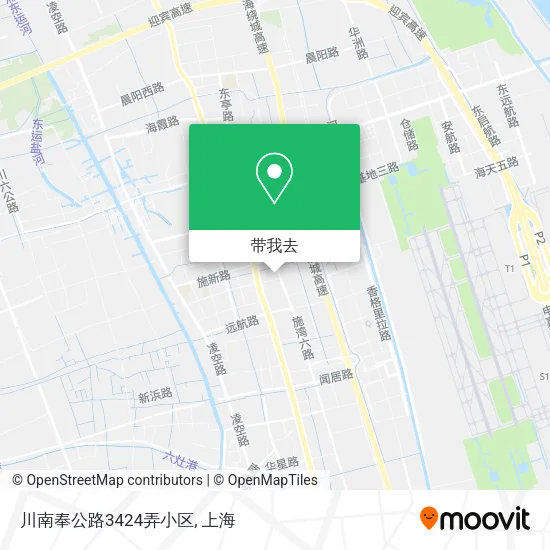 川南奉公路3424弄小区地图