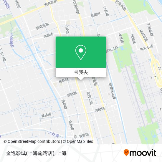 金逸影城(上海施湾店)地图