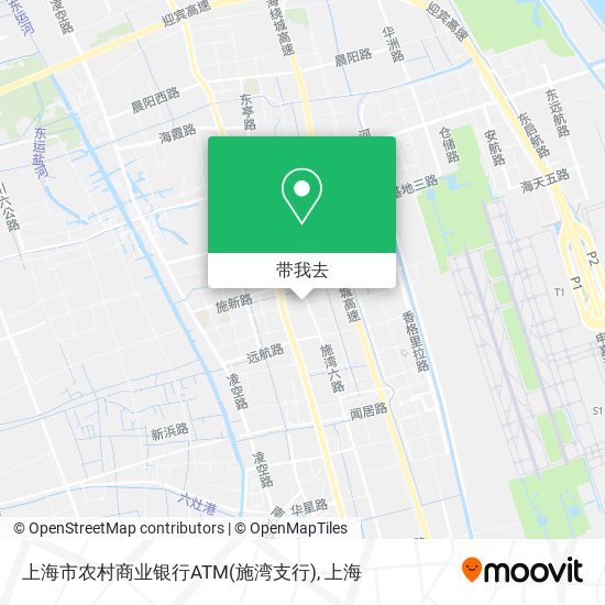 上海市农村商业银行ATM(施湾支行)地图