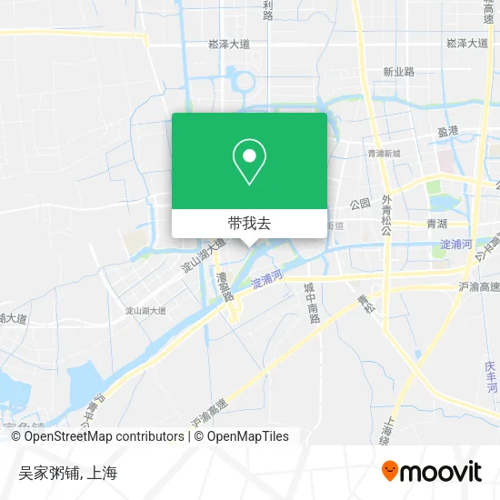 吴家粥铺地图
