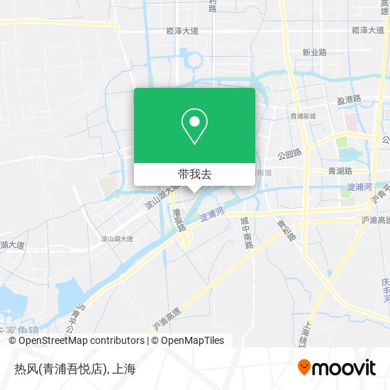 热风(青浦吾悦店)地图