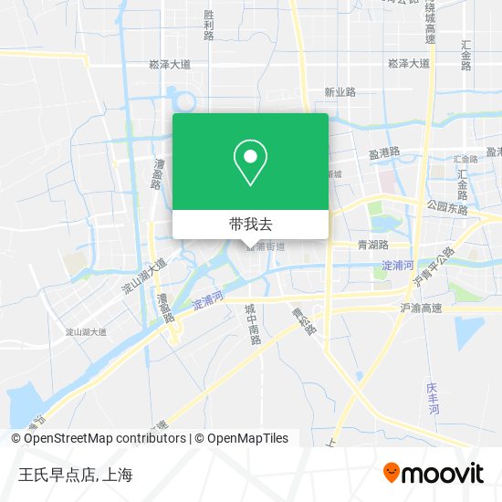 王氏早点店地图
