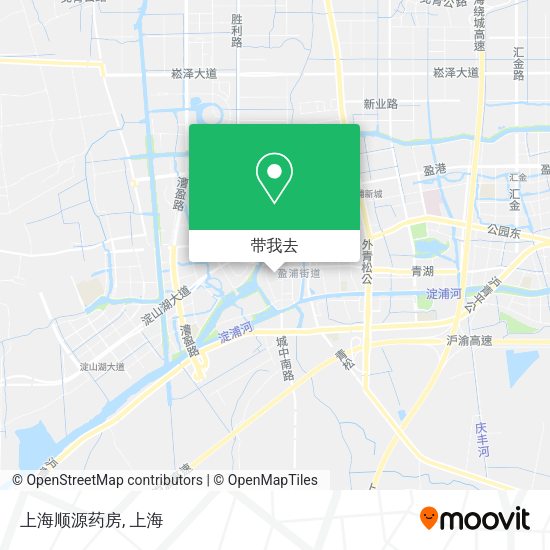 上海顺源药房地图