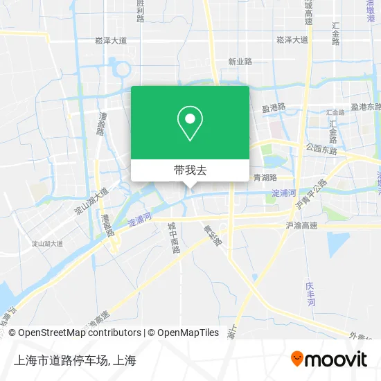 上海市道路停车场地图
