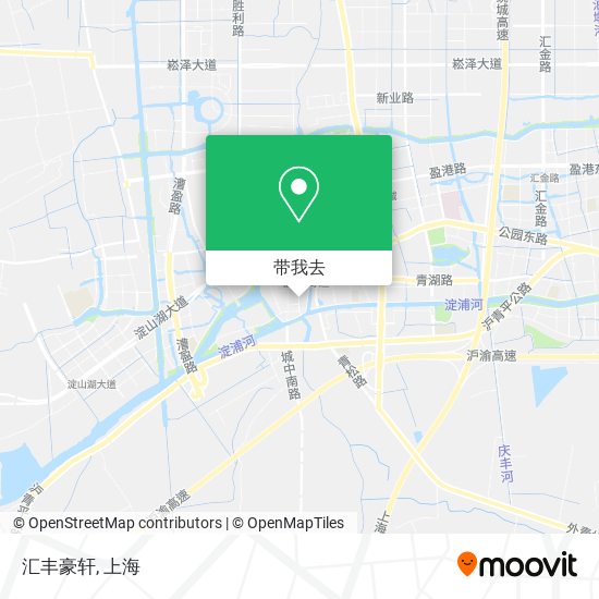 汇丰豪轩地图